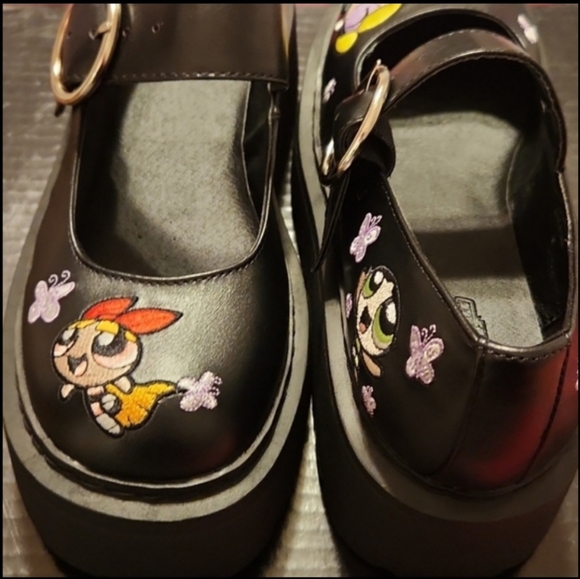 Dolls Kill Shoes Dolls Kill X The Powerpuff Girls Platform Mary